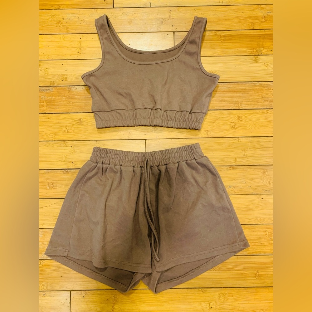 Brown Cotton Set